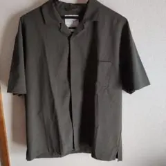 IKKA LOUNGE XL 半袖シャツ オリーブグリーン