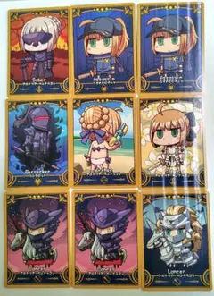 Fate/Final Journey コレクションカード アルトリア 9枚セット
