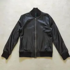LGF　Lサイズ　ラムスキン　シングルライダースジャケット