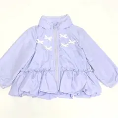 プティマイン　petitmain 90㎝　ペプラムウィンドブレーカー