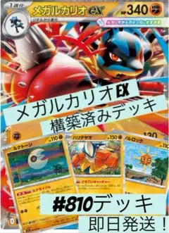 メガルカリオEX 構築済みデッキ