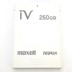 maxell iV 250GB カセットハードディスク