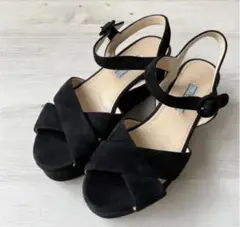 PRADA プラットフォームサンダル