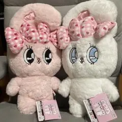 エスターバニーハートギンガム超BIGぬいぐるみ