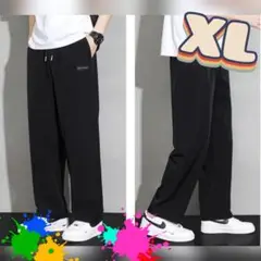 XL ワイドパンツ 接触冷感 メンズ 薄手 カジュアルパンツ 快適