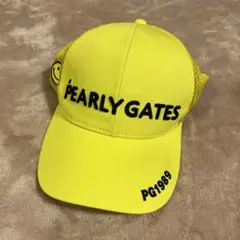 【バーリーゲイツ】ゴルフキャップ イエロー