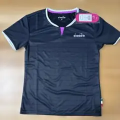 diadora ブラック Tシャツ Mサイズ