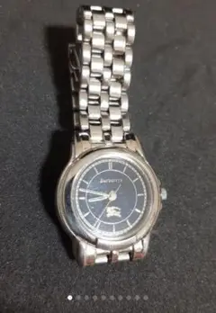 バーバリー レディース 腕時計 クリーン済 中古 美品 フォーマル シルバー