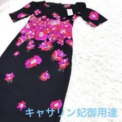 新品未使用タグ付きL.K.Bennett フラワープリント ワンピース