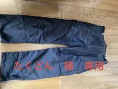THE NORTH FACE スノーウェア ブラック、カモ柄