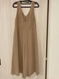値下げ美品◆ JUSGLITTYジャスグリッティー おしゃれベージュサロペット◆
