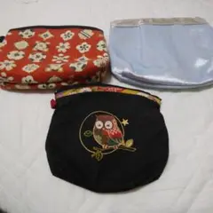 小物バック3個