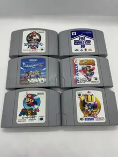 【中古】ニンテンドー64ソフト 6本セット【ソフトのみ】