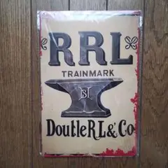 Double RL & Co. ヴィンテージブリキパネル