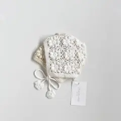 【monbebe】ハンドメイドボンネット