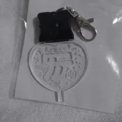 LEDうちわ型アクリルキーホルダー 島内宏明
