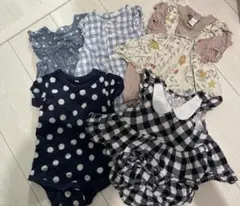 ベビー服　ロンパース、セットアップ　セット　70