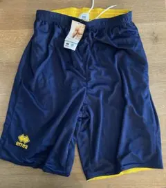 errea ネイビー ハーフパンツ リバーシブル　Mサイズ