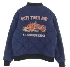 Supreme QUIT YOUR JOB ナイロンジャケット Quit Your Job Quilted Work Jacket – Supreme