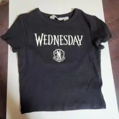 H&M WEDNESDAY Tシャツ 黒 US 12-14