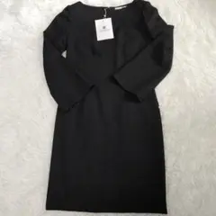 未使用品 GIVENCHY ジバンシー ウール混 ヒザ丈ワンピース 38サイズ