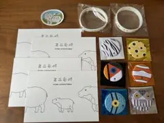 ★生きてるミュージアムニフレル　リストバンド・缶バッジ他