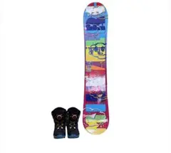 IGNIO イグニオ ジュニアスノーボード120cm ブーツ21cm セット