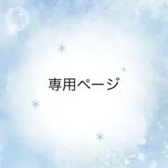 ※専用ページ