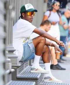 asap rocky × vans slip on スリッポン　28cm
