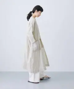即完売　かぐれ　リネンロングガウン