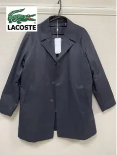 【新品/35%OFF】ラコステ/チェスターコート/着脱ライニング付き/ブラック