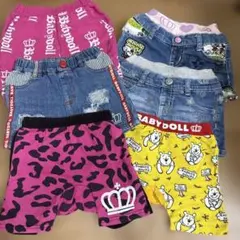 BABYDOLL 半ズボン・ハーフパンツセット