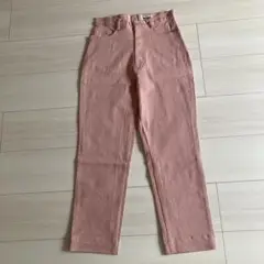☆美品☆ボードビル　サーモンピンクデニム