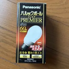 パナソニック パルックボールプレミア A15形 60形　EFA15EL10H2