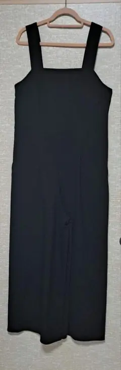 GU　ブラックサロペット・オーバーオール