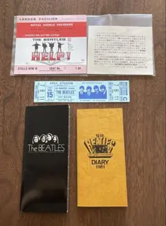 ビートルズ　BCC グッズ　ファンクラブ　チケット　手帳　アドレス帳