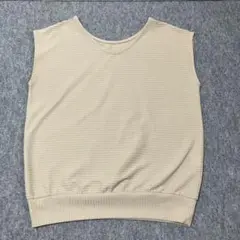 COLZA【M】ノースリーブ　半袖　Tシャツ ニット