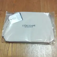 ロクシタン 【新品】 大判 ポーチ マチ付き 取っ手付き