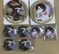 霊基召喚缶バッジ fgo 虞美人 項羽 fgoフェス 缶バッジ コースター