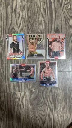 UFC topps カード 5枚セット