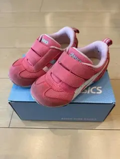 アシックス　ピンク　15.5センチ