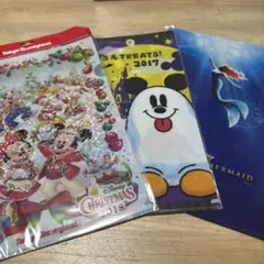 ディズニー　クリアファイル　4枚セット　新品未開封