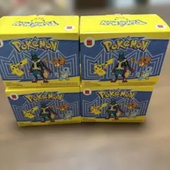 ポケモン オリジナルボックス 4個セット　マクドナルド　ハッピーセット