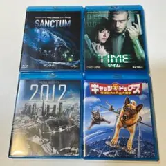洋画 TIME/タイム('11米)2012 ('09米)サンクタム 4本セット