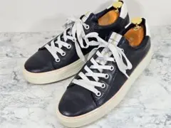 ★ara アラ★コンフォートシューズ/レザースニーカー★24.5cm★ブラック