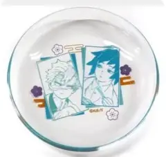 【新品】 鬼滅の刃　冨岡義勇＆不死川実弥 ガラスミニプレート