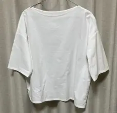 プルオーバーシャツ　ホワイト　ハンドメイド　新品