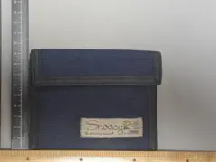 【ウッドストック/スヌーピー】3つ折り財布 マジックテープ ミニマム