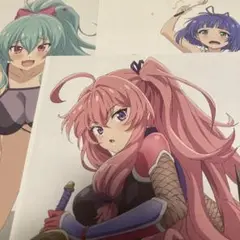 ニートとくノ一となぜか同棲はじめました　アニメ雑誌切り抜き