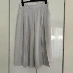 リフレクト ライトグレー　ガウチョパンツ